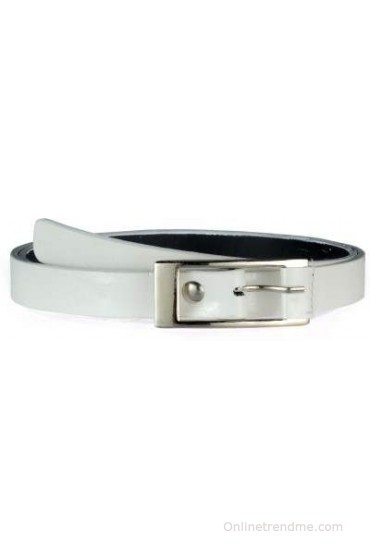 Allura Women Evening/Party, Casual, Semi-formal White Synthetic Belt(White)